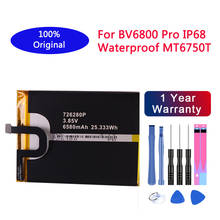 100% Original Blackview 726280P Battery 6580mAh For Blackview BV6800 Pro IP68 Waterproof MT6750T Phone Batteries and free tool 2024 - buy cheap