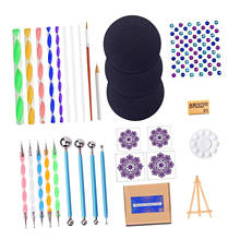 Handmake 31Pieces Mandala Dotting Tools for Rocks Painting Coloring Drafting 2024 - buy cheap