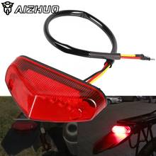 Luces LED de señal de giro para moto de cross, para YAMAHA DT PW TTR XT TW SEROW TDR TT 80 125 200 225 230 240 250 Lancia Tricker R L/LE/LW R, 12 LED 2024 - compra barato