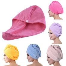 1pc Bathing Towel Cap Hat Microfibre Super Absorbent Water Ultra Soft Durable Hair Drying Wrap Cloth Quick Dry Hair 60cm * 25cm 2024 - buy cheap