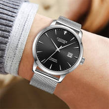 CADISEN Men Watches Mechanical Wrist Watch MIYOTA 9015 Top Brand Luxury Real Diamond Watch Curved Sapphire Glass Water  Clock 2024 - buy cheap