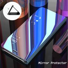 Clear View Case For Xiaomi Mi 9 SE Pro Lite 9T Pro CC9 CC9E A3 Lite Smart Electroplated Mirror Shockproof Flip Stand Phone Cover 2024 - buy cheap