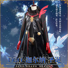 Anime Fate/Grand Order FGO Karna Battle Uniform Christmas Outfit Full Set Cosplay Costume Halloween Men Free Shipping 2021 New 2024 - buy cheap