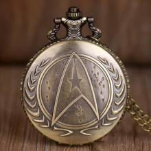 Men Women Best Gifts Fashion Quartz Pocket Watch Vintage Bronze Fob Watches Arabic Numbers Design With Chain 2024 - buy cheap