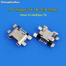 ChengHaoRan 10pcs Micro USB Charging Port For Huawei P Smart Honor 9 Lite 7X 7A 7C Enjoy 7S Charger Dock Socket Jack Connector 2024 - buy cheap