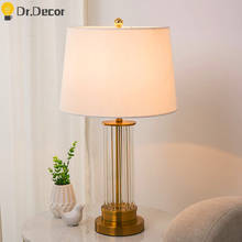 Nordic Gold Luxury LED Table Lamp Bedroom Bedside Lamp Table Lamps for Desk Chinese Classical Lamp Reading Lighting Desk Lamp 2024 - buy cheap