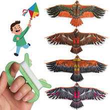 1.1m Eagle Kite With 30 Meter Kite Line Large Eagle Flying Bird Kites Children Outdoor Sports Toys Gift Family Trips Garden Toys 2024 - buy cheap