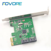 Adaptador sata 3 para pcie, conversor marvell, para controle de expansão sata3, pci-e, pci express x1 2024 - compre barato