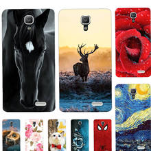 Capa de impressão de gato fofo de animal, capa para lenovo a536 a358t a 536 5.0 "capa em tpu macia desenho alívio design funda de telefone coque 2024 - compre barato