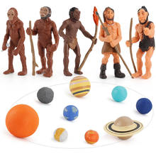 Modelo do homem ape de brinquedo, modelo de decoração da memória científica para crianças, a história econômica dos primitivos 2024 - compre barato