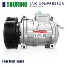 JOHN DEERE 10PA17C AC Compressor Para Carro 1970-2012 CO 22030C 447200-4933 447200-4932 RE46609 TY6764 TY24304 447200-2525 8PK 2024 - compre barato