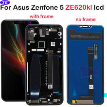 6.2'' LCD For ASUS  Zenfone 5z ZS620KL LCD Display Zenfone 5 ZE620KL Screen +Touch Digitizer Assembly Replacement Parts+frame 2024 - buy cheap