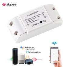 Interruptor inteligente ZigBee 3,0 para Smart Life, automatización inalámbrica con temporizador, funciona con Alexa, Google Home, Smartthings 2024 - compra barato