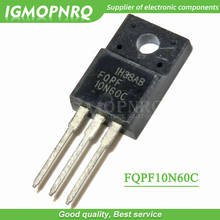 50pcs FQPF10N60C 10N60C 10N60 TO-220F 600V 9.5A MOSFET N-Channel transistor  new original 2024 - buy cheap