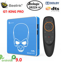 Beelink-tv box gt-king pro android, amlogic s922x 4gb, 64gb, wi-fi, 6 lan1000m, bluetooth, 4k, hd, vs, ugoos, am6 plus 2024 - compre barato