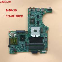 ZZZNAYQ For Dell Inspiron N4030 Laptop motherboard DDR3 0H38XD CN-0H38XD HM57 mainboard 48.4EK01.021 with graphic test good 2024 - buy cheap