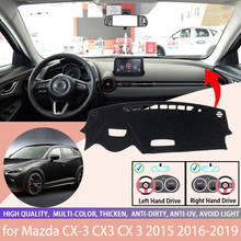 Cubierta antideslizante para salpicadero de coche, almohadilla protectora para Mazda CX-3, CX3, CX 3, 2015, 2016-2019 2024 - compra barato