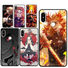 Rengoku Kyoujurou Demon Slayer Case For Redmi Note 11 10 9 Pro Note 10S 9S 8T 7 Note 8 Pro Cover For Redmi 10 9 9C 9T 9A 2024 - buy cheap