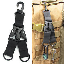 Nylon  Webbing Backpack Clips Ribbon Camping Attach Belt Clip Kit Carabiner Strap Clasp D Hanging Safe Climbing Buckle 2024 - buy cheap
