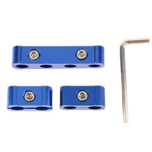 3pcs Aluminum Engine Spark Plug Wire Separator Divider Clamp Kit For 8 /9 /10mm 2024 - buy cheap