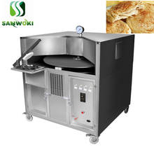 GAS heating Pita Oven wheat pancake roaster machine Arabia bread maker machine electric rotary pizza baking machine Chapati oven 2024 - buy cheap