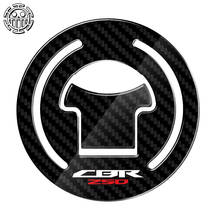 Tank Cap Cover Pad cbr Motorcycle Sticker Fuel Gas Cap Protector Decals Case for HONDA CBR250 CBR 250 2011 2012 3D Carbon-look 2024 - buy cheap
