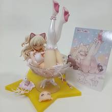 Lingerie japonesa de pvc com lâmina para skytubo, 19cm, figuras de ação, brinquedo sexy de gato, estátua para menina, modelo colecionável adulto, presente de boneca 2024 - compre barato