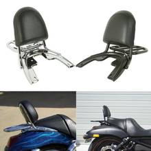 Motorcycle Backrest Luggage Rack Baseplate Sissy Bar For Harley VRSCA/B/D 2002-2006 VRSCSE 2024 - buy cheap