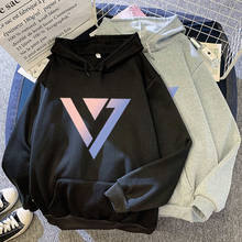 Kpop K-pop K Pop SEVENTEEN 17 Sweatshirt Pullovers Women Long Sleeve Harajuku Streetwear Hoodie Femlae Korean Style Hoody Tops 2024 - buy cheap