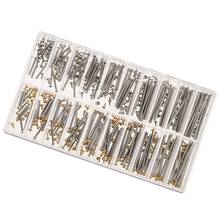 1 Box Watch Repair Tools Set Kits Watch Strap Screws Assortment Tube Friction Pin Clasps Straps Bracelets Rivet Ends 10Mm-28Mm 2024 - buy cheap