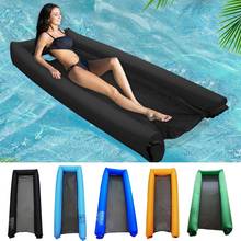 Inflatable Floating Lounge Water Hammock Float Mattress Swimming Pool Bed SEC88 2024 - buy cheap