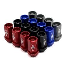 car accessories 42mm Stainless Steel Wheel Lug Nuts 20 Pieces Racing Car Steel Wheel Extended Nuts M12 x 1.25 M12x1.5 universial 2024 - buy cheap