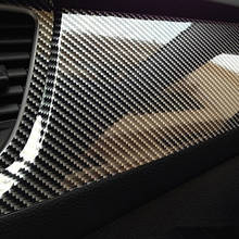 7d alta brilhante de fibra carbono etiqueta do carro para peugeot bmw tesla modelo 3 motocicleta tablet adesivos e decalques acessórios automóveis 2024 - compre barato