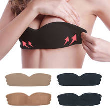 Sexy Bra Ladies Adhesive Silicone Push Up Pads Strapless Invisible Breast Lift Up Sticky Bra Tape Boob Comfort Bralette Reusable 2024 - buy cheap