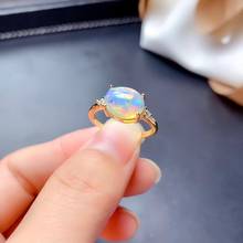 The Best Gift For your mother Opal Ring Free shipping 925 sterling silver Fine jewelry Opal Ring 2024 - buy cheap