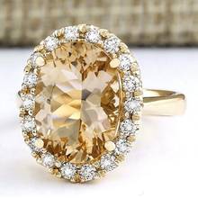 Anillo de compromiso de boda con diamantes de imitación artificiales para mujer, joyería para mujer, regalo para el Día de San Valentín, moda 2024 - compra barato