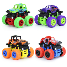 Mini vehículo todoterreno inercial para niños, coche de juguete de plástico con tracción en las cuatro ruedas, para acrobacias, novedad 2024 - compra barato