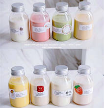 Garrafa de água descartável, 50 peças 250/350ml chá leite frutas copo de água bebidas descartável iogurte qualidade alimentar leite chá loja de suco garrafa 2024 - compre barato