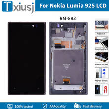 Original lcd For Nokia Lumia 925 lcd Display Touch Screen 4.5 inch Digitizer Assembly Replacement With Frame Free Tools 2024 - buy cheap