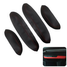 4Pcs/set Microfiber Leather Car Door Handle Armrest Panel Cover Trim For Suzuki Swift 2005 2006 2007 2008 2009 2010 2011 2012 2024 - buy cheap