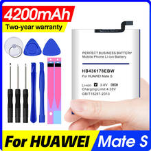 4200mAh HB436178EBW Battery for Huawei Mate S CRR-CL00 CRR-UL00 phone 2024 - buy cheap