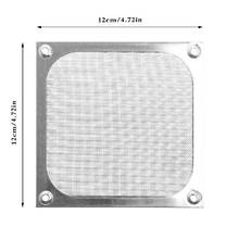 Metal Dustproof Mesh Dust Filter Net Guard 12/9/8cm For Computer Case Cooler Fan 2024 - buy cheap