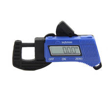 Electronic Digital LCD 0-12.7mm Thickness Caliper Carbon Fiber Micrometer Guage Dropship 2024 - buy cheap