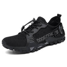 Zapatos de senderismo para hombre, zapatillas deportivas de malla transpirable, antideslizantes, para escalada, turismo, color negro, 10, 2021 2024 - compra barato