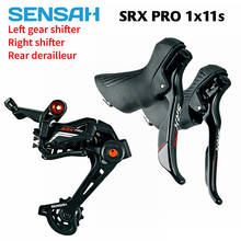 SENSAH SRX PRO 1x11 Speed, 11 s Road Groupset, R/L переключатель передач + задние переключатели, велосипеды для гравия Cyclo-Cross 2024 - купить недорого