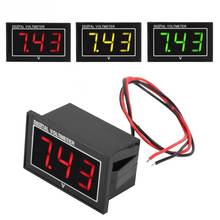 IP67 2.5-130V Digital LED Display Waterproof Voltage Meter Voltmeter Mini Car Moto Electric Voltage Ammeter Volt Tester 2024 - buy cheap