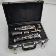 Novidade clarinete c sons ébano madeira ou baquelite prateado teclas com bocal frete grátis 2024 - compre barato