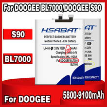 HSABAT 5800mAh-9100mAh Battery for DOOGEE BL7000 / 5800mAh for DOOGEE S90 2024 - buy cheap