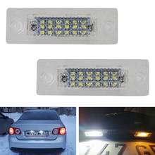 LEEPEE 18 LED Car License Plate Lights 12V  No Error White Canbus Super Bright Number Plate Lamp 2024 - compre barato