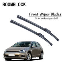 BOOMBLOCK-Juego de escobillas de limpiaparabrisas para coche, accesorios para Volkswagen VW Golf MK4 MK5 MK6 MK7 2017 2002-2017, 1 Juego 2024 - compra barato